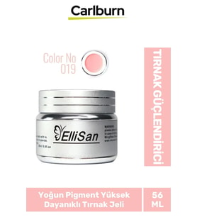 Uzun Sağlıklı Dayanıklı Tırnaklar UV Makineleri Uyumlu Ellisan Protez Tırnak Jeli Builder 56 Gram