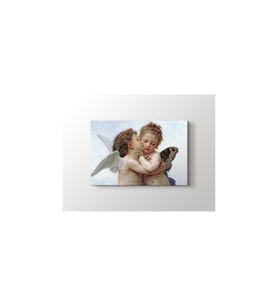 William Bouguereau - The First Kiss Tablo - 105954 - 60x80 Cm