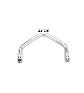 Gizli Metal Çanta Bursu - 22 cm - Metal Çanta Aparatı Çanta Aksesuarı