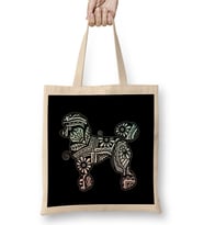 Poodle Mom Dog Mama 01 Bez Çanta Uzun Saplı