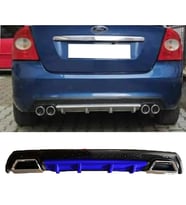 Ford Focus 2 Mavi Difüzör Çiftli Kare Egzoz Görünümlü D Tip Difizör 2004 - 2010