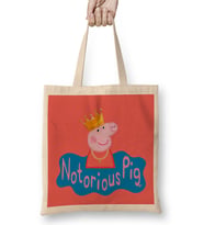 Notorious Peppa Pig 02 Bez Çanta Uzun Saplı