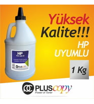 HP UNİVERSAL Q2612A/ Q5949A UYUMLU TONER 1 KG SİYAH TONER TOZU H