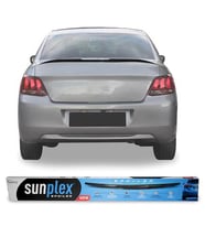 SUNPLEX Peugeot 301 Bagaj Üstü Spoiler Bagaj Çıtası Piano Black