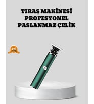 Şarjlı Erkek Tıraş Makinesi - 180 Dakika Pil Ömrü, 2.5 Saat Hızlı Şarj, USB ve Powerbank Uyumlu