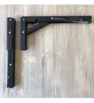 Katlanır Tekne Karavan Masa Ayağı 30cm 1 Takım Siyah