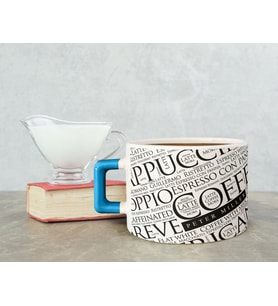 BK Gift Kişiye Özel İsimli Mavi Kulplu Çay & Kahve Fincanı-15, Arkadaşa Hediye, Sevgiliye Hediye