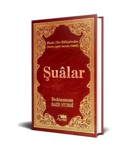 Şualar - Lügatlı  (Büyük Boy - Vinleks Kapak) SÖZ Yayınevi - Risale-i Nur