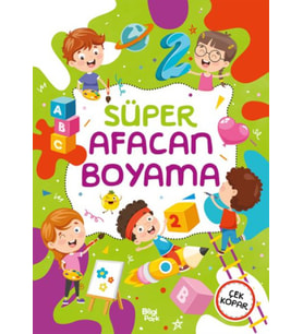 Süper Afacan Boyama Kitabı