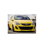 Opel Corsa D (2011 - 2015)  Uyumlu Makyajlı Ön Tampon Eki (Plastik)