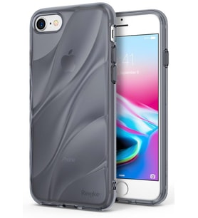 Ringke Flow iPhone 7 ile Uyumlu KIlıf Smoke Black