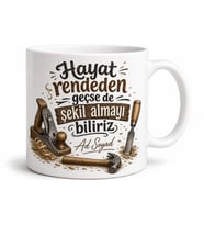 Marangoz Jargonu Yazılı Komik Kupa Bardak Hediye Özel Tasarım Baskılı