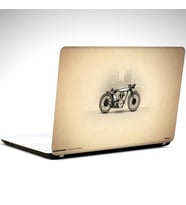 Motorsiklet Laptop Sticker 14 inch (35X26CM)