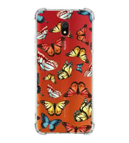 PrintiFy Xiaomi Redmi 8A Uyumlu Water Color 2 Baskılı Şeffaf Köşe Korumalı Antişok Kılıf