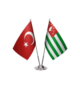 Abhazya İkili Masa Bayrağı