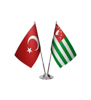 Abhazya İkili Masa Bayrağı
