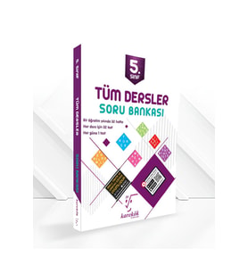 Karekök Yayınları Güncel Karekök Yayınları Güncel 5. Sınıf Tüm Dersler Soru Bankası (Çok Renkli)
