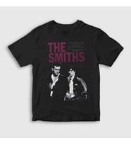 Presmono Unisex Çocuk Siyah Poster Müzik The Smiths T-Shirt 524227tt