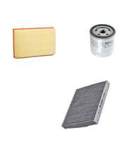 Bosch Filtre Bakım Seti Volkswagen Polo 1.4 Benzin 75 Beygir 9N 2002-2009 AUA BBY BKY Hava + Yağ f. + Polen Filtre Sardes