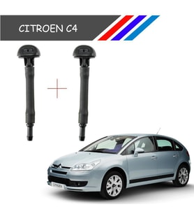 Citroen C4 Ön Cam Su Fiskiye Memesi İkili Takım 6438CA