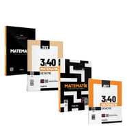 Marka Yayınları TYT AYT Matematik Soru ve Deneme Seti 4 Kitap