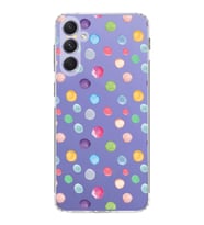 PrintiFy Samsung Galaxy A54 ile Uyumlu 1mm Slim Fit Water Color 6 Baskılı Şeffaf  Kılıf