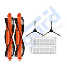 VİOMİ SE , V2 (PRO-MAX) , V3,V3 PRO Uyumlu 2 Ana Fırça 2 Yan Fırça 2 Filtre PKT-iasgf0001208