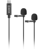Boya BY-M3D Type-C Telefon İkili Yaka Mikrofonu Outlet