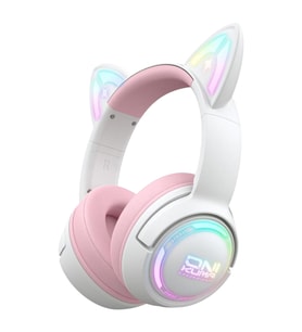 ONIKUMA GT838 Pink RGB Kablosuz Gaming Kulaklık