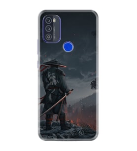 Reeder P13 Blue Max Pro 2021 Kılıf Silikon Desen Özel Seri Warrior 1653