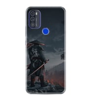 Reeder P13 Blue Max Pro 2021 Kılıf Silikon Desen Özel Seri Warrior 1653