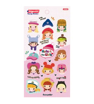 Bigpoint Sticker Kız Çocukları x 15 Adet