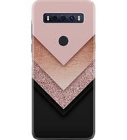 TCL 10 SE Kılıf Resimli Silikon Kılıf Great Marble 1405