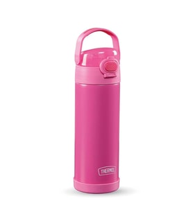 Thermos F422 Funtainer Çocuk Pipetli Termos 0,47 Lt Neon Pink