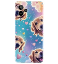 24 Pro Kılıf HD Resim Baskılı Kalp ve Köpek StKd -034