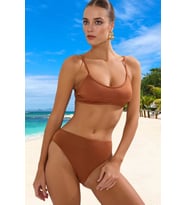 Modern Bikini Takımı Plaj Ve Havuz İçin Su Sporları Esnek Kumaş Ergonomik Kesim