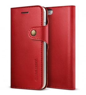 VRS Design iPhone 8 / 7 ile Uyumlu Native Diary Kılıf Wine