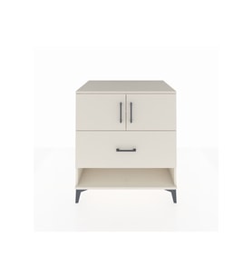 Kronos Şifonyer 2 Raflı Tek Çekmeceli 2 Kapaklı 88x59x96 Aytaşı-Aytaşı