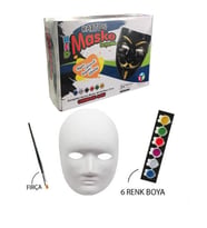 Hobi Eğitim Dünyası Maske Boyama Seti