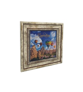 Kapadokya Baskılı Taş Tablo 25X25