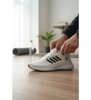 Enoch Ortopedik Ultra Hafif Şeritli Fileli Çoraplı Sneaker Spor Ayakkabı