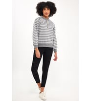 ALEXANDERGARDI DÜĞMELİ REGLAN KOL SWEATSHİRT (B23-00164) (Gri)