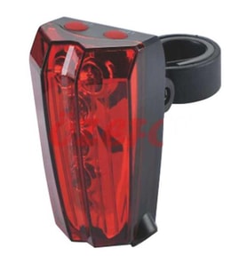 ARKA STOP LAZER 5 LED Lİ - 3 FONKSİYONLU - SU GEÇİRMEZ [PİL DAHİL] JY-2L-A (Kırmızı)
