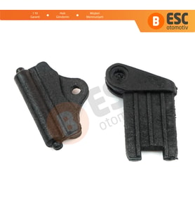 BMW E90 F30 E60 F10 F12 F01 E70 F15 F16 için Arka Cam Perde Kızak Klips Seti