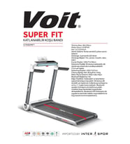 Voit Super Fit Katlanabilir Koşu Bandı (1VTKBSPRFT)
