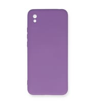 Xiaomi Redmi 9a Kılıf Nano İçi Kadife Silikon - Mor