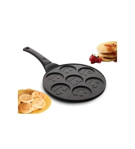 Gülenyüz Premium Granit Krep & Pankek Tava – 28 cm Döküm