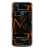 Samsung M21 M22 M23 M30 M31S M32 Kılıf Desenli Silikon Zigzaglar 1651