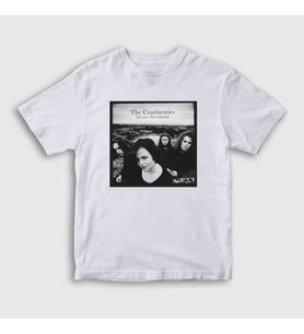 Presmono Unisex Çocuk Beyaz Dreams The Cranberries T-Shirt 173901tt (Beyaz)