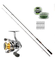 Okuma Avenger 3000 - Daiwa Crossfire 270cm 10-35gr Spin Olta Seti